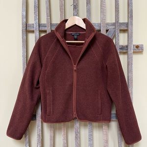 Athleta Stroll Fleece Full Zip Jacket